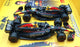 Burago 1/43 Scale 18-38099 - Red Bull F1 2X RB20 #1 #11 2024 Verstappen/Perez