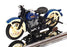 Maisto 1/18 Scale 39386 - 1936 Harley Davidson EL Knucklehead - Blue/Cream