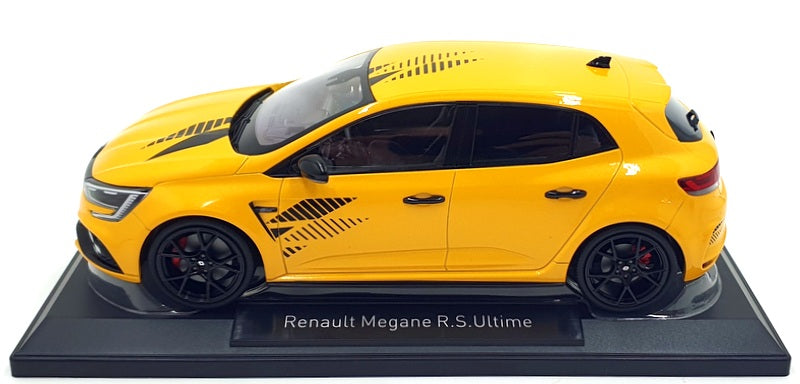 Norev 1/18 Scale Diecast 185395 - 2023 Renault Megane R.S Ultime - Sirius Yellow