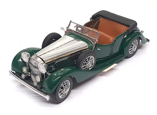 Franklin Mint 1/24 Scale Diecast 17626M - 1938 Alvis 4.3 Litre - Green