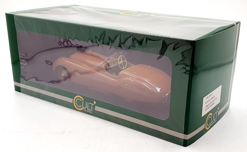 Cult 1/18 Scale Resin CML008-3 - Jaguar XK120 OTS Roadster - Bronze Metallic