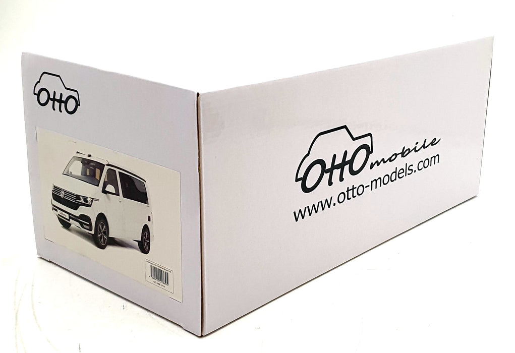 Otto Models 1/18 Scale Resin OT488 - Volkswagen T6.1 California Ocean - White