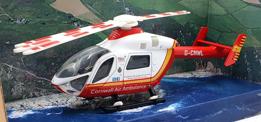 Richmond Toys Appx 15cm Long 323166 - Cornwall Air Ambulance Helicopter - G-CNWL