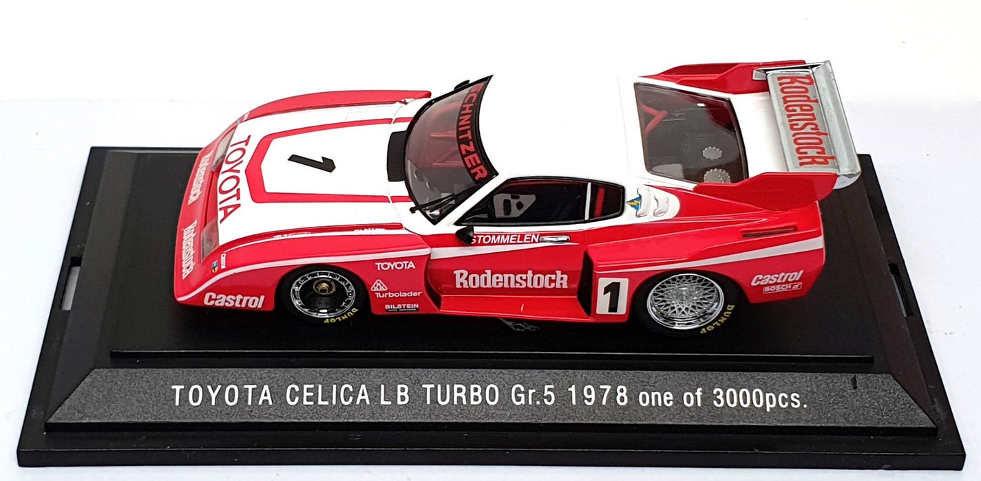 Ebbro 1/43 Scale 260 - Toyota Celica LB Turbo Gr.5 #1 1978 - Red