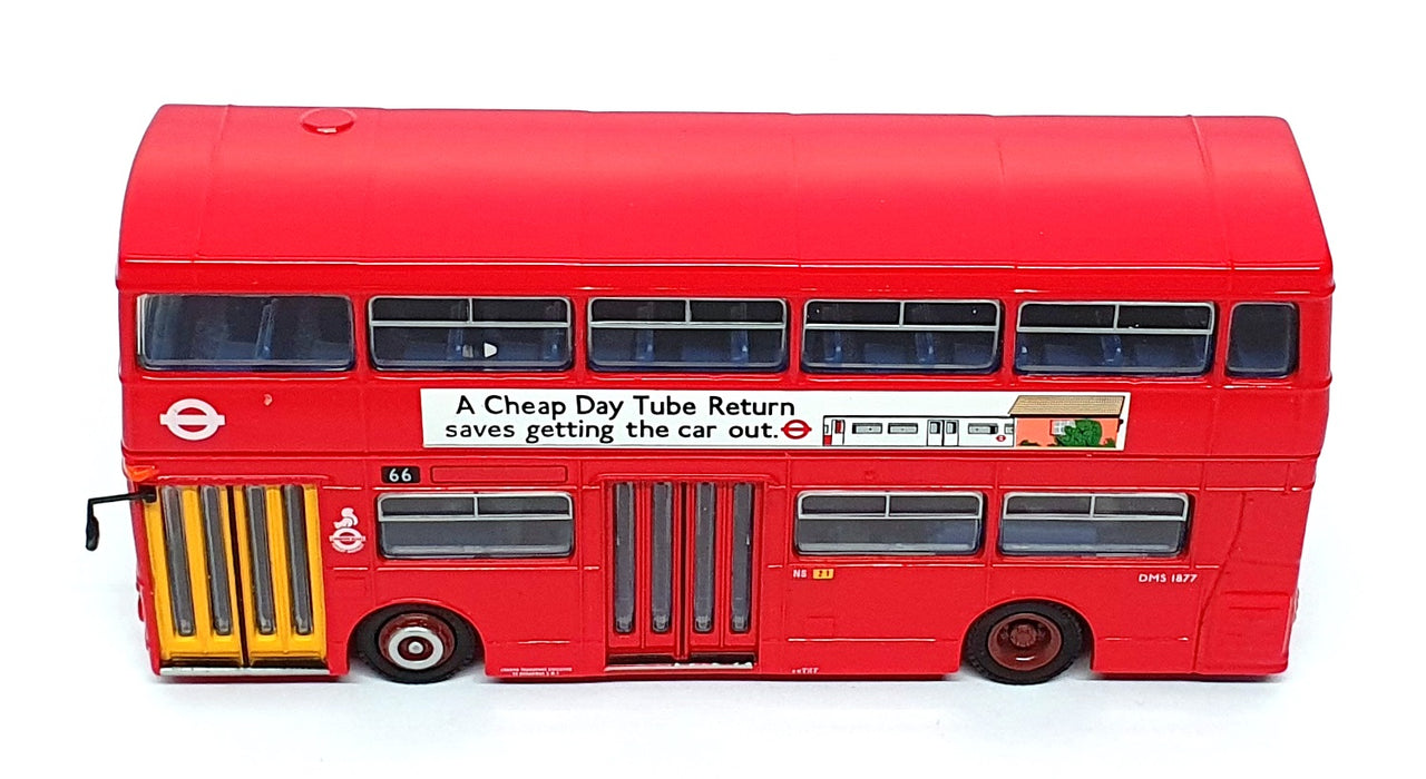 EFE 1/76 Scale 25710 - Daimler DMS 2Dr. London Bus Rt. 66 - Red
