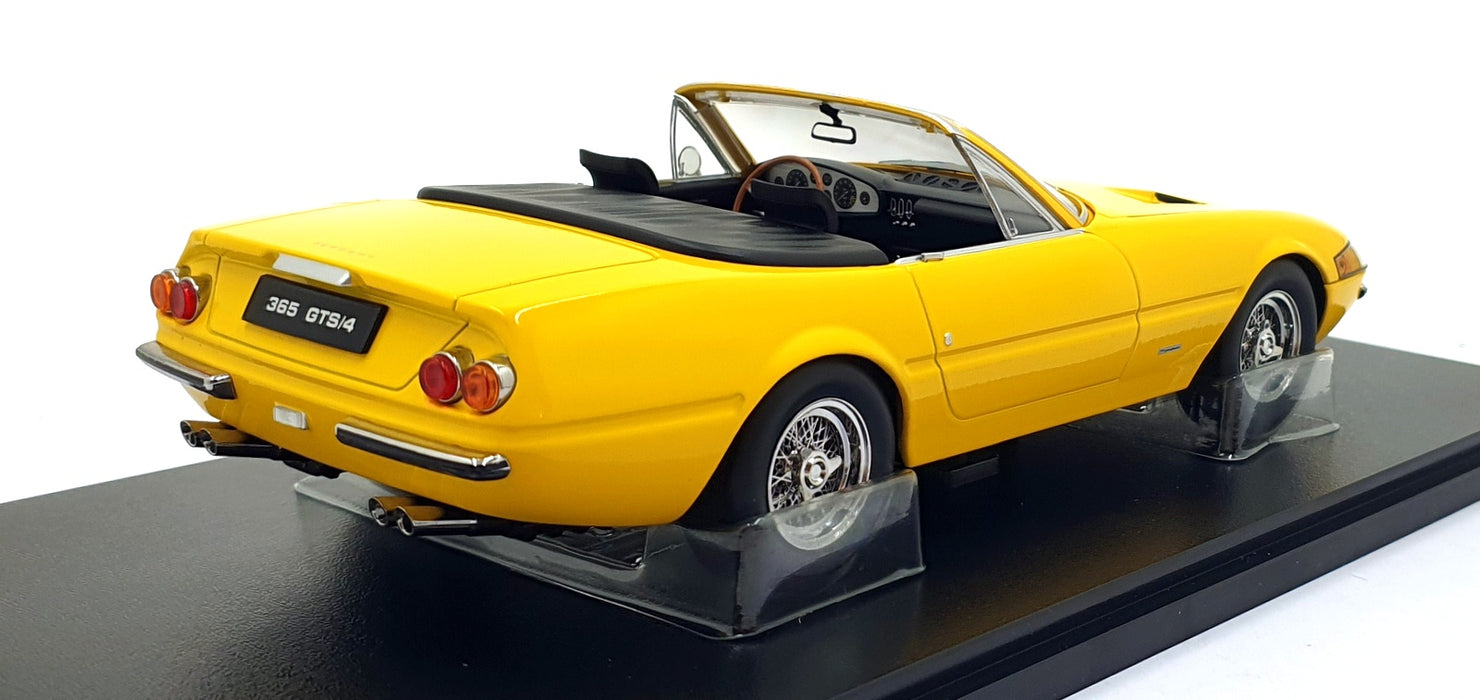 KK Scale 1/18 Scale KKDC180615 - 1969 Ferrari 365 GTS/4 - Yellow