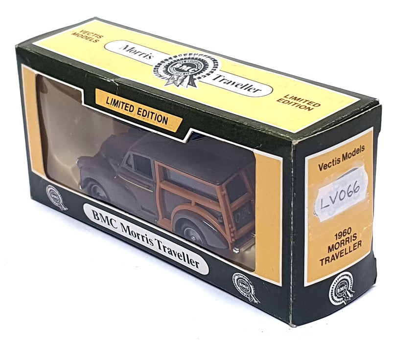 Lledo Vectis 1/43 Scale Diecast LV066 - 1960 BMC Morris Traveller - Brown