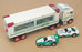 Hess Appx 37cm Long HES25 - Toy Truck And Racers - White/Green