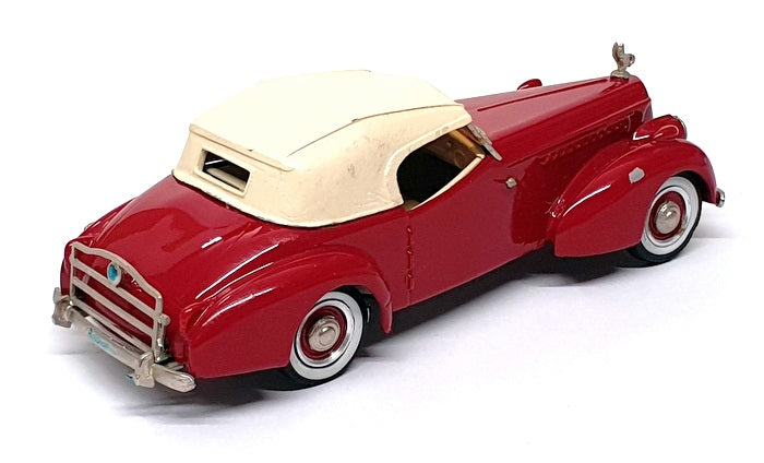 Western 1/43 Scale WMS31 - 1940 Packard Darrin Super 8 Victoria - Red