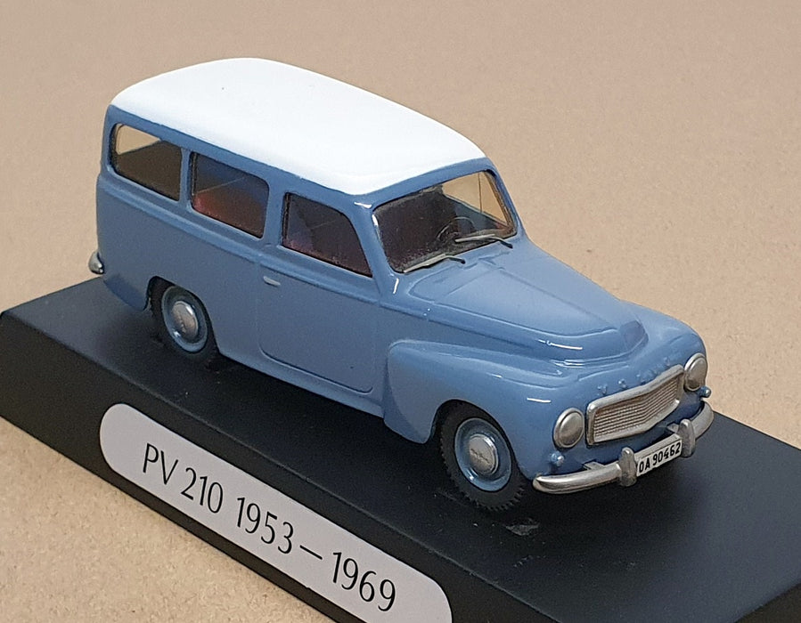 Somerville Models 1/43 Scale 128 - 1960 Volvo 210 Duett - Blue/White
