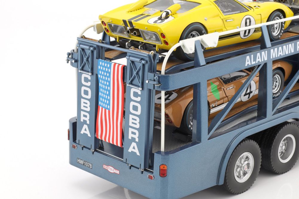 Norev 1/18 Scale 187700 Fiat Bartoletti 306/2 Alan Mann Racing Ford Transporter