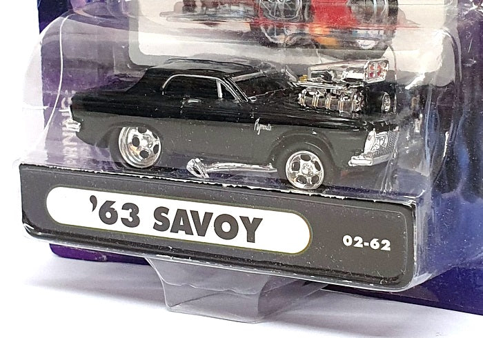 Muscle Machines 1/64 Scale 71151 02-62 - 1963 Plymouth Savoy - Black