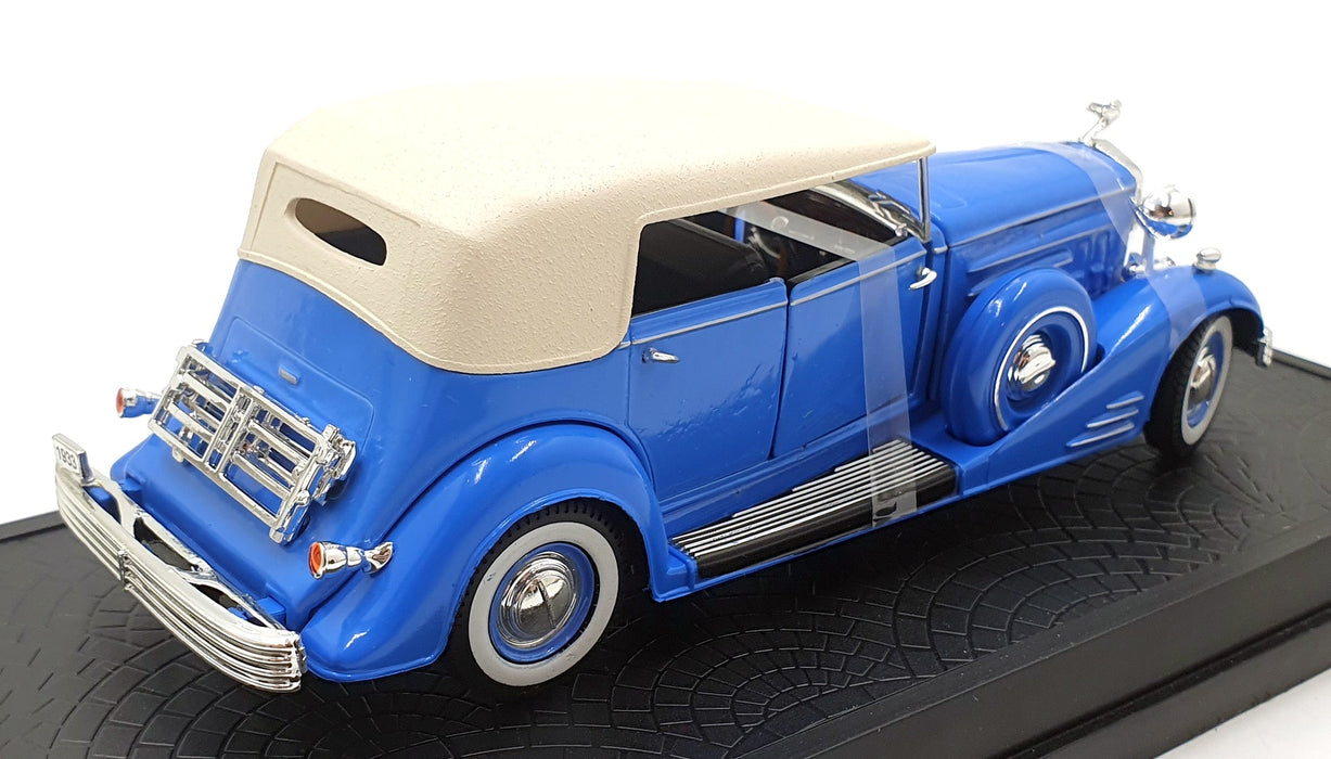 Signature Models 1/32 Scale 32367 - 1933 Cadillac Fleetwood Phaeton - Blue