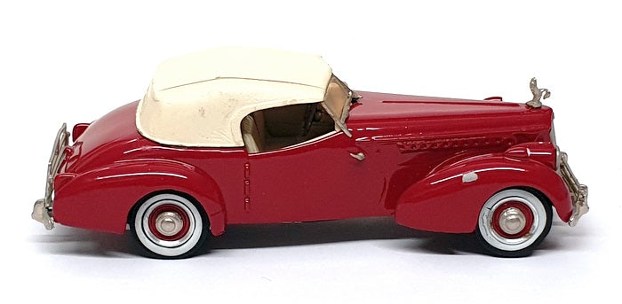 Western 1/43 Scale WMS31 - 1940 Packard Darrin Super 8 Victoria - Red