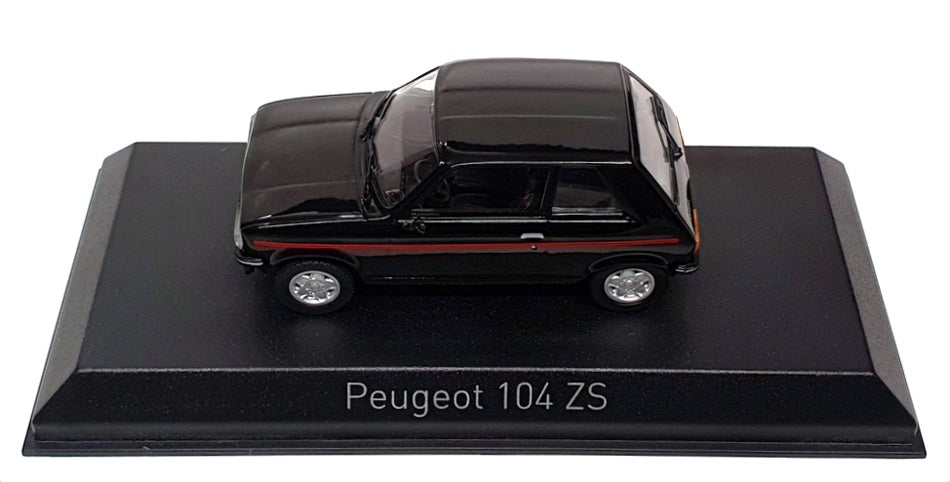 Norev 1/43 Scale Diecast 471405 - 1979 Peugeot 104 ZS - Black