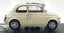 KK Scale 1/12 Scale Diecast KKDC120062 - Fiat 500 F 1968 Custom - Cream White