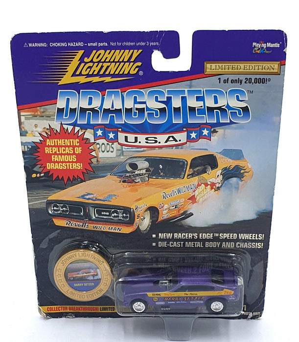 Johnny Lightning 1/64 Scale 323-01 Dragsters USA Barry Setzer - Purple