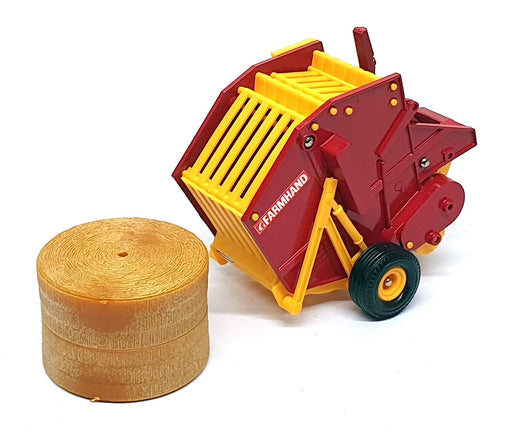 Britains Farm 1/32 Scale 9532 - Round Baler - Red/Yellow