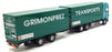 Eligor 1/43 Scale 116355 - 2017 DAF XF MY Camion Remorque Transports Grimonprez
