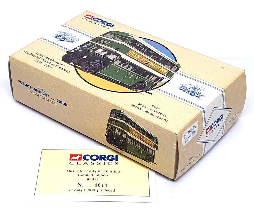 Corgi 1/50 Scale 97853 - Bristol K6A Utility Bus Bristol Omnibus Co. Ltd Rt. 5