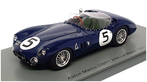 Spark 1/43 Scale S2404 - Aston Martin DBR1 24H Le Mans 1961 #5 Clark/Flockhart