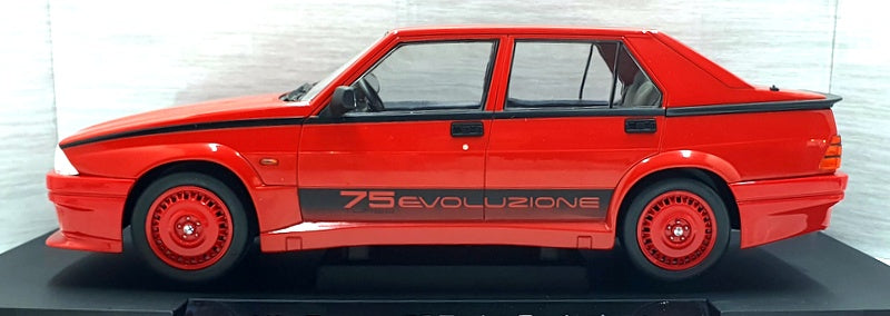 Model Car Group 1/18 Scale MCG18428 - Alfa Romeo 75 Turbo - Evoluzione-Red