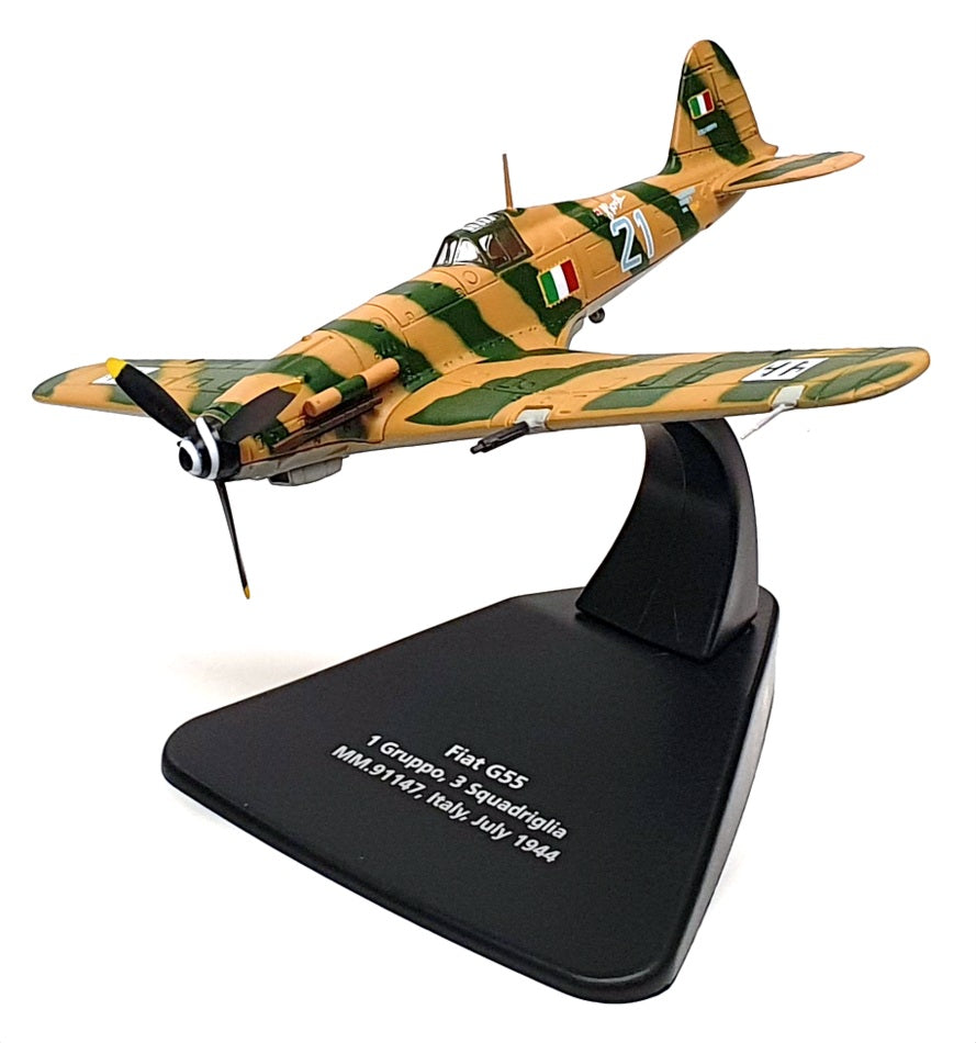 Oxford Diecast 1/72 Scale AC112 - Fiat G55 1 Gruppo, 3 Sq. MM.91147 Italy 1944