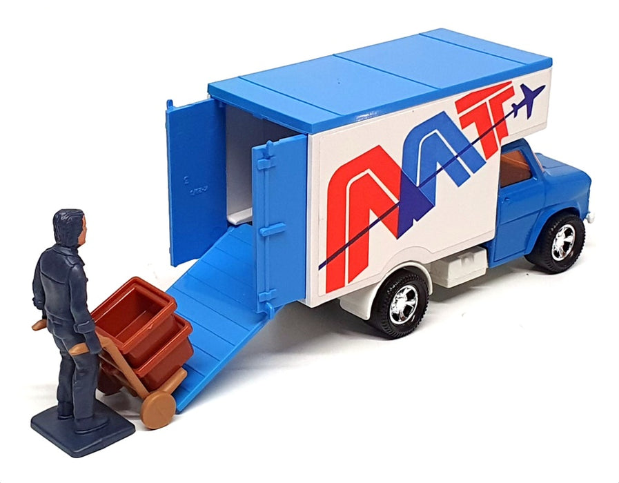 Matchbox Appx 11cm Long K-29 - Ford Delivery Van - Blue/White/Red