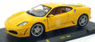 Burago 1/24 Scale Diecast 191223I - 2004 Ferrari F430 - Yellow