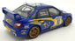 Autoart 1/18 Scale Diecast 80293 - Subaru Impreza WRC 2002 #10 T.Makinen