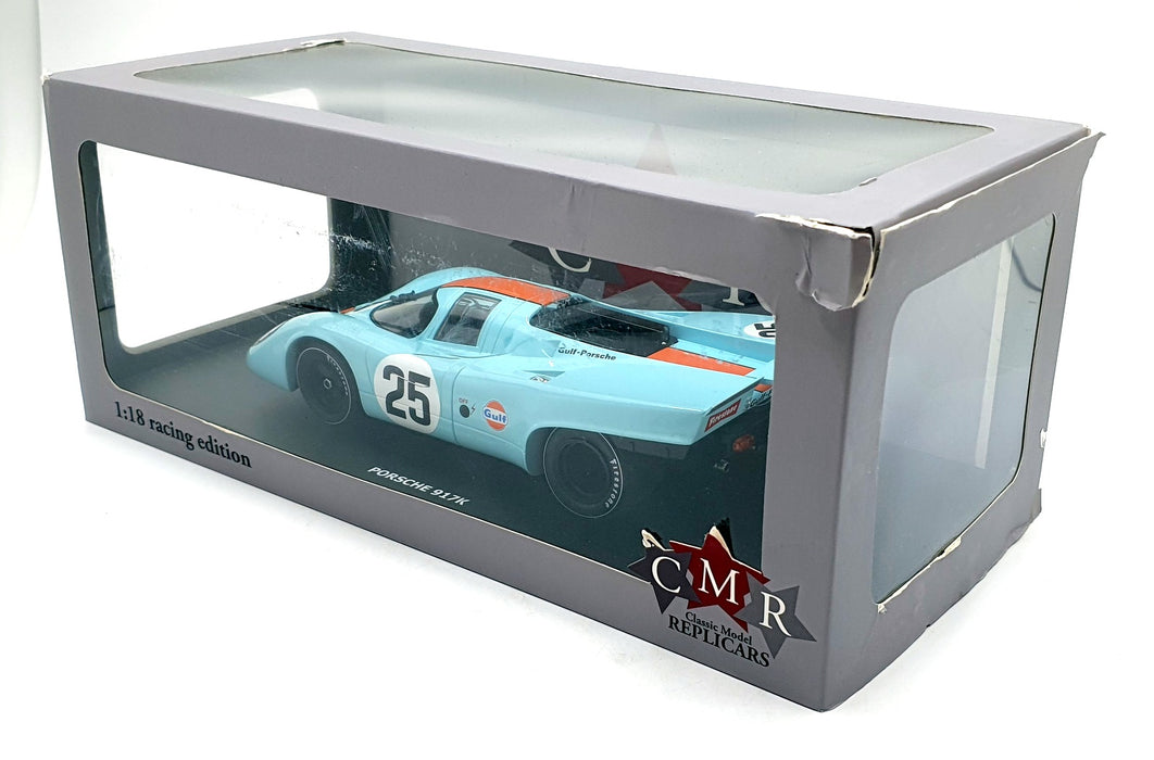 CMR 1/18 Scale Diecast CMR146-25 - Porsche 917K Race Car Gulf #25
