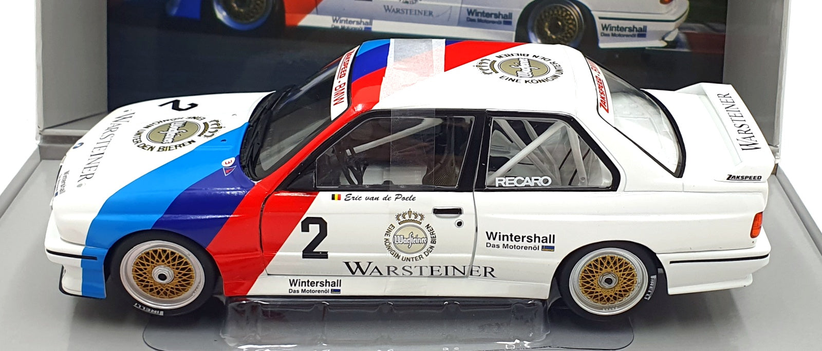Werk83 1/18 Scale Diecast W18038001C - BMW E30 DTM #2 - Van de Poele