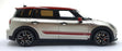 Otto 1/18 Scale Model Car OT1106 - Mini Clubman (F54) JCW - Silver/Red
