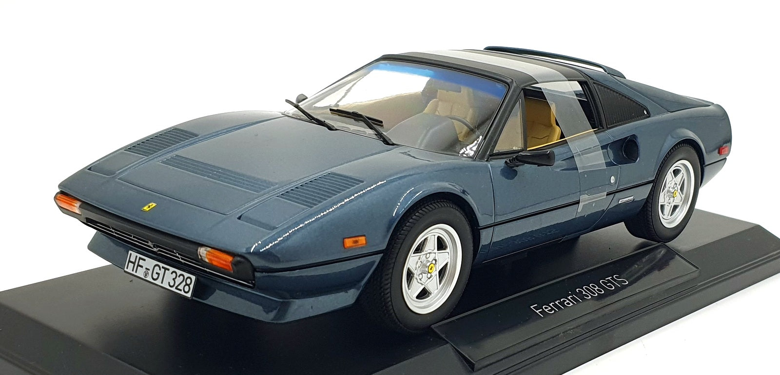 Norev 1/18 Scale 187933 - 1982 Ferrari 308 GTS - Met. Blue