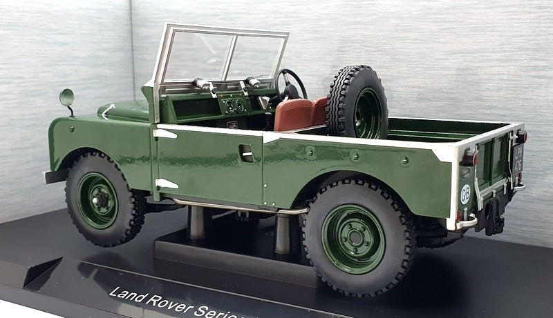 Model Car Group 1/18 Scale MCG18367 - Land Rover Series I - Dark Green