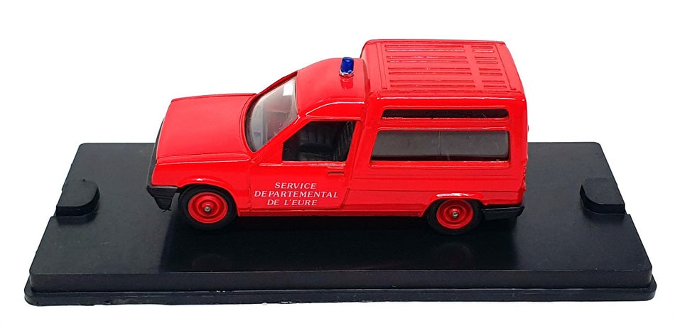 Verem 1/43 Scale 158 - Renault Express Pompiers De L'eure - Red