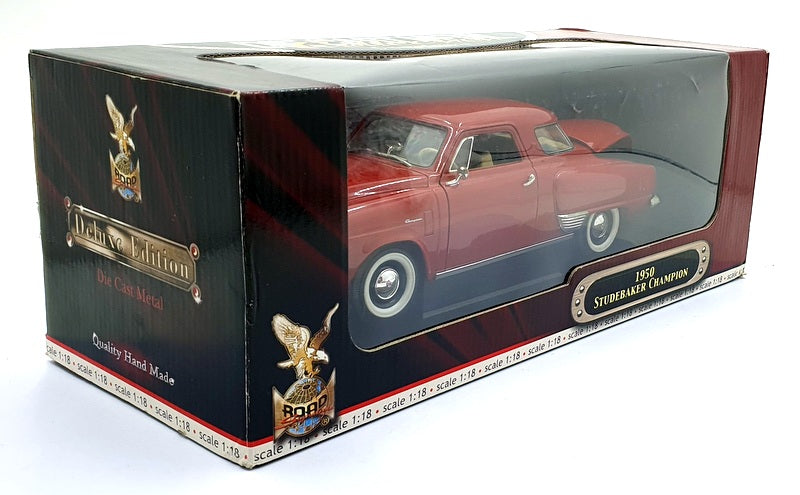 Road Signature 1/18 Scale 92478 - 1950 Studebaker Champion - Red
