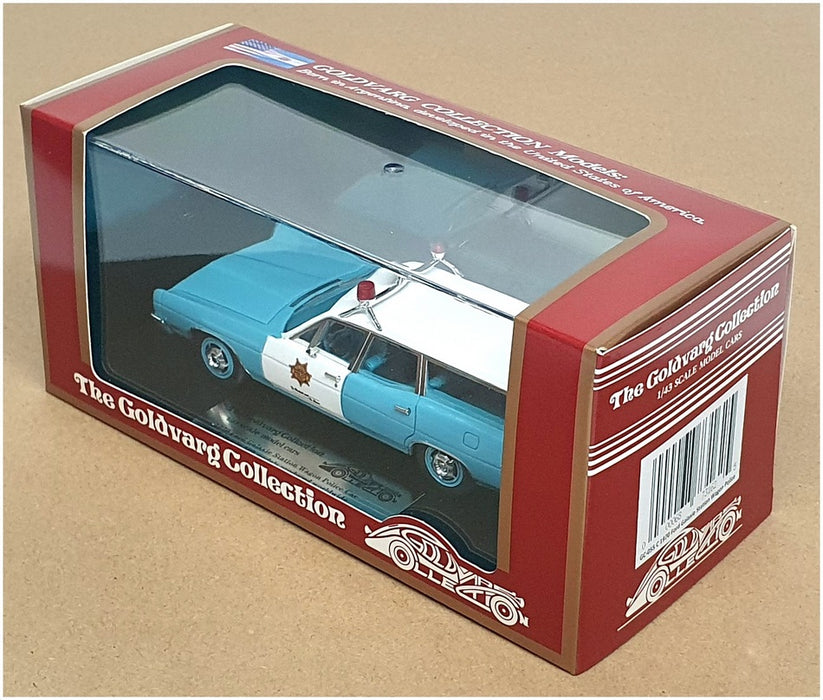 Goldvarg 1/43 Scale GC-055C - 1970 Ford Galaxie Station Wagon Police