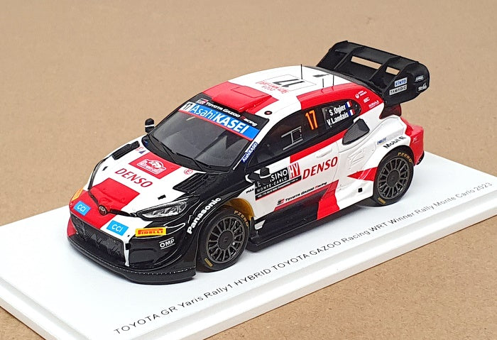 Spark 1/43 Scale S6718 - Toyota GR Yaris #17 Winner Monte Carlo Rally 2023