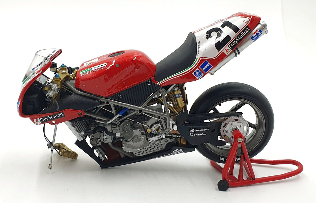 Minichamps 1/12 Scale Diecast 122 001221 Ducati 996 Superbike 2000 Troy Bayliss
