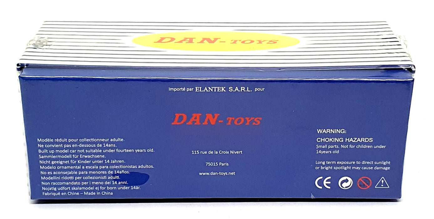 DAN-TOYS Reproduction DAN-273 - Guy Van Calberson - Yellow/Black