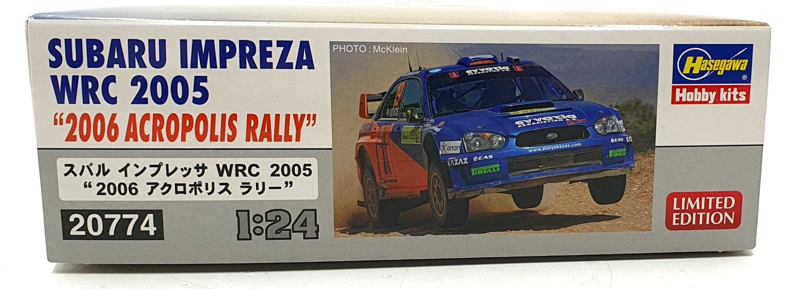 Hasegawa Kits 1/24 Scale 20774 - Subaru Impreza WRC 2005 "2006  Acropolis Rally"