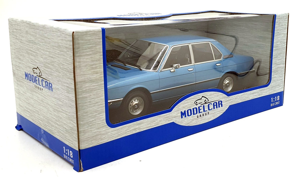Model Car Group 1/18 Scale MCG18541 - 1974 BMW 5-Series (E12) - Met. Blue