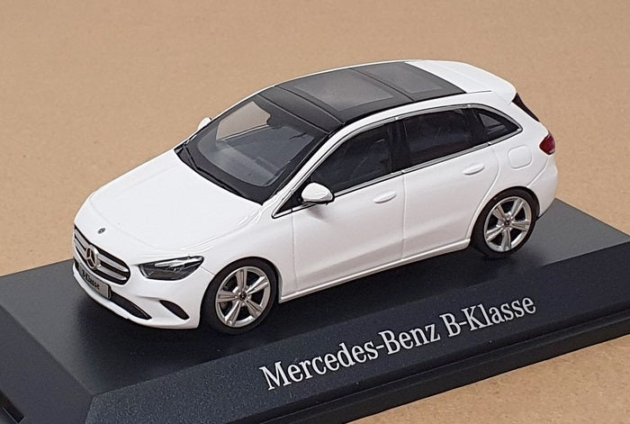 Herpa 1/43 Scale B6 696 0457 - Mercedes Benz B-Class - Polar White