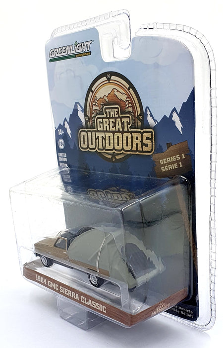 Greenlight 1/64 Scale 38010-C - 1984 GMC Sierra Classic - Gold
