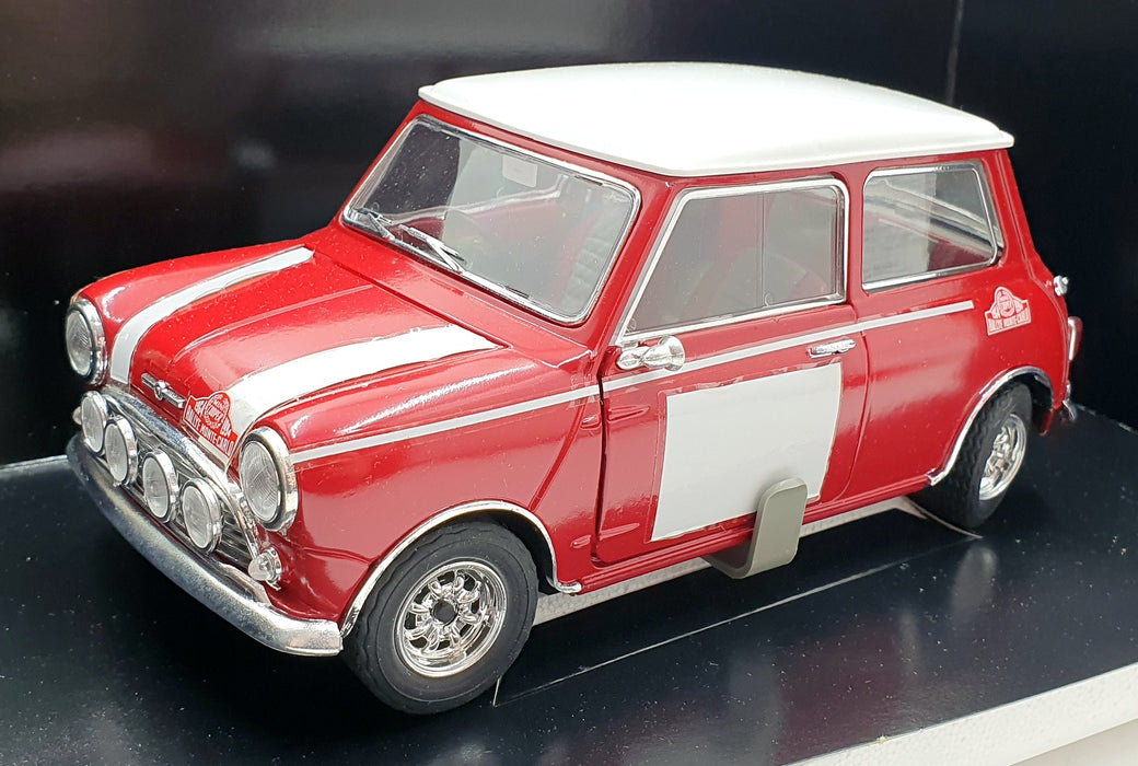Solido 1/18 Scale Diecast 9426 - Mini Cooper S Rally Decals RMC - Red
