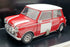 Solido 1/18 Scale Diecast 9426 - Mini Cooper S Rally Decals RMC - Red