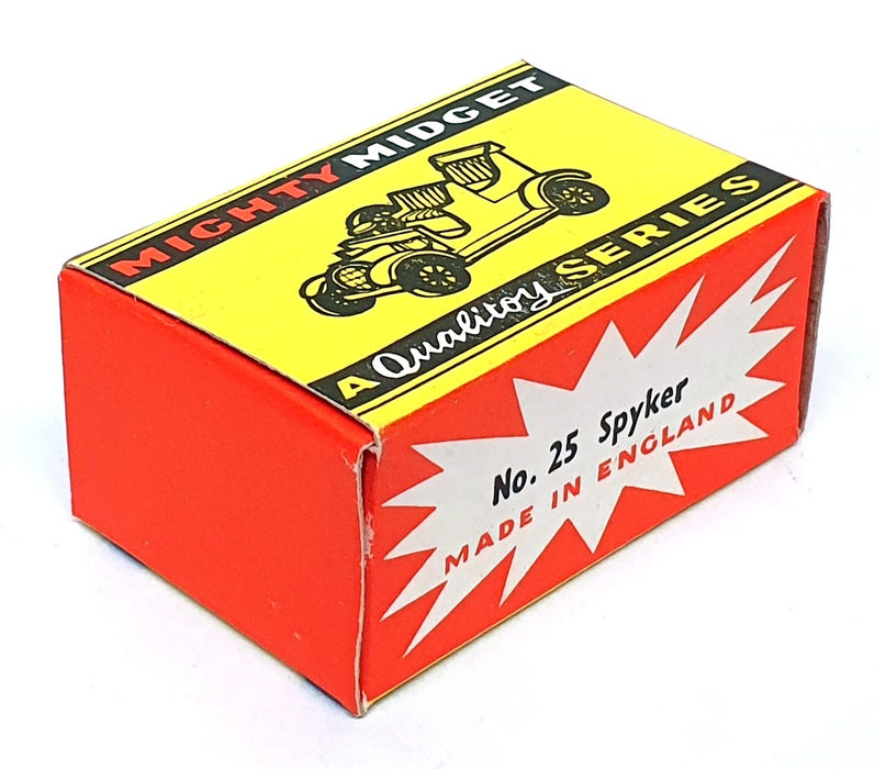 Benbros Mighty Midgets No. 25 - Spyker - Chrome/Black/Red