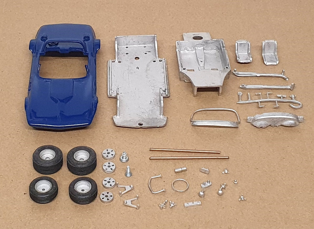 Kit Marsh Models MM13A Corvette GS Roadster - Penske N°10 Sebring 1966 - 1/43
