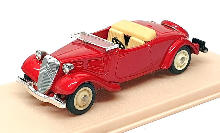 Eligor 1/43 Scale 1001 - 1938 Citroen Traction Cabriolet - Red